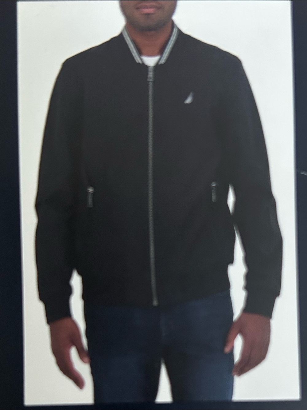NWOT Nautica men's bomber jacket